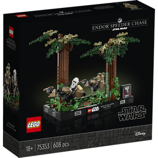 Diorama med Speederjagt på Endor (75353)