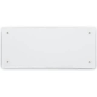 Adax elvarmepanel clea wifi 1000w 230v glas hvid 340x850x88mm