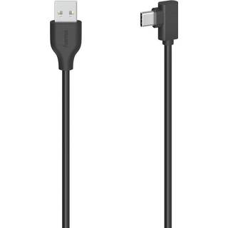 Hama USB 2.0 USB-A to Angled USB-C Cable