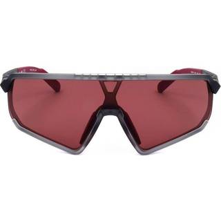 Adidas Sport Mand SP0017 20Y Solbriller Plast Grå Rød Maske Normal