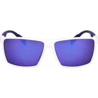 Adidas Sport Mand SP0034 21Y Solbriller Plast Hvid Violet Firkantet Normal
