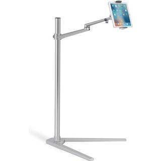 WERGON - Pluto - iPhone / tablet 4-13"" - Justerbar Design Alu holder H:41-107cm - Sølv
