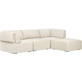 GUBI Wonder Sofa 3 Seater med Armlæn og Chaise Lounge Mumble 02