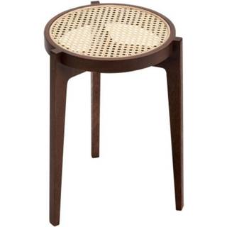 NORR11 Seating - 'LeRoi Stool' in Brown Oak - Dark Smoked,