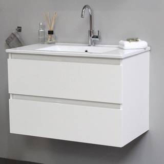 Sanibell Online møbelsæt 100x46cm hvid højglans