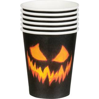 Creepy Pumpkin Becher 10 St.