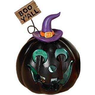 Boo Y'all Halloween Jack O'Lantern mit LED 14cm