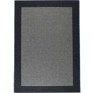 Casablanca tæppe stribet (15044-959 - Mørkgrå, B80 x L150 cm)