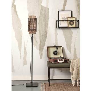 GOOD & MOJO Bhutan gulvlampe, 145 cm, sort