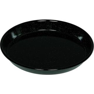 Riess Classic Backformen Pizzablech 32 cm - Emaille - Schwarz