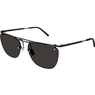 Saint Laurent SL 600 001 58 Solbriller Mænd Black - Black - 58mm