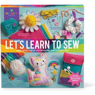 H?ndv?rk -tastic - Lad os l?re at sy - h?ndv?rkss?t - inkluderer trin -for -trin instruktionsbog genanvendelige forsyninger til at undervise i gr