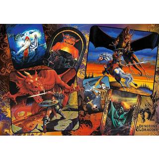Trefl: Oprindelsen af Dungeons & Dragons puslespil med 1000 brikker