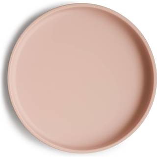 Mushie Silikone Tallerken - Powder Blue