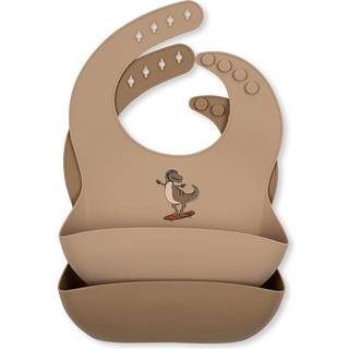 Konges Sløjd 2-pak Hagesmækker Skateosaurus Stroller      Unisex