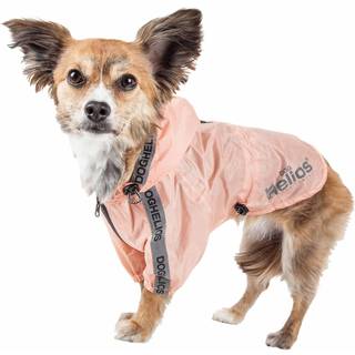 Hund Helios Torrential Shield Justerbar og vandt?t hund Regnfrakke Poncho XS Pink