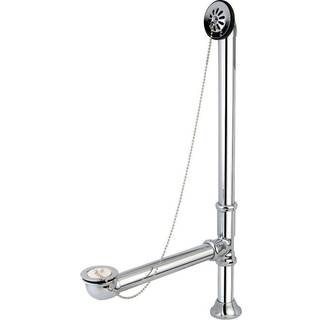 Kingston Brass CC2091 Clawfoot Tub Waste & Overflow Drain 20 Gauge Polished Chrome