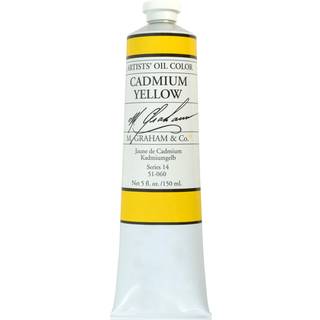 M. graham kunstner olie maling cadmium gul 5 oz rør