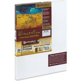 Masterpiece Artist Canvas 41022 Vincent Pro 7/8 """" Deep 9 """" X 12 """" Bomuld 10.5oz - 3x - Monterey Mest populære