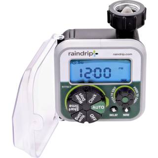 RAINDRIP DIGITAL SLANGE-END AUTOMATIC WATER TIMER Opretter til haven vandhaner og slangebibbs med baglyst LCD-sk?rm til dryp Irrigation Garden Se