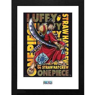 ONE PIECE - Luffy in Wano " Artwork " - Collector Print '30x40cm'