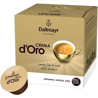 Dallmayr Crema d&#39;Oro - Nescafé  - 16 kapsler til Nescafé Dolce Gusto