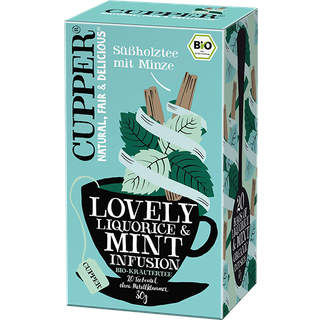 Cupper Økologisk urtete Lovely Liquorice & Mint infusion 1065.00 DKK/1 kg
