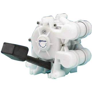 Manuel pantrypumpe Whale Gusher MK3 Galley Right, Whale Quick Connect 15 mm (WS15) / 1/2" (13 mm) slange