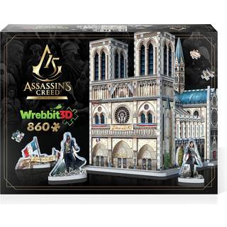 Wrebbit 3D Assassins Creed Unity: Notre-Dame (860) 3D Puslespil