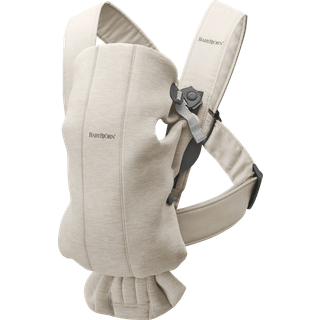 BabyBjörn Bæresele Mini 3D Jersey, Lys beige