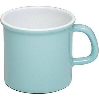 Riess Classic Nature Green Becher / Topf mit Bördel 0,5 L - Emaille - Grün