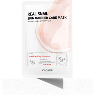 Some By Mi Real Snail Skin Barrier Care Mask - 20 g.