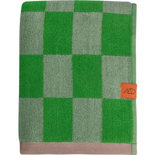 Mette Ditmer Retro Håndklæde 50x90 Cm - Håndklæder & Badelagner Økologisk Bomuld Classic Green - RETTWS60