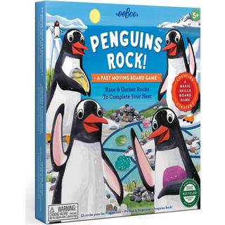 Eeboo Penguins Rock Board Game 1 ea