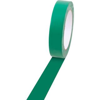 Champion Sports Vinyl Tape 1 bred x 36 meter lang gr?n - holdbart gulvmarkeringstape til sociale distancering af skolens fitnesscentre - H?rdt gu