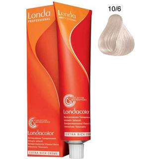 Londa Professional Hårfarver og nuancer Londacolor Demi-permanent cremehårfarve 10/6 Lys lys blond violet 60 ml (917,00 kr / 1 l) - 60 ml