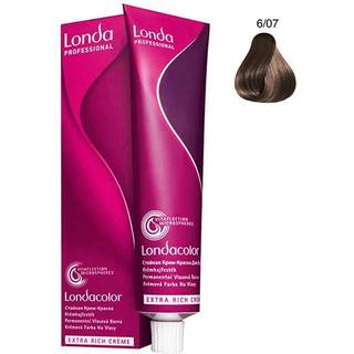Londa Professional Hårfarver og nuancer Londacolor Permanent cremehårfarve 6/07 Mørkeblond naturlig brun 60 ml (1.200,00 kr / 1 l) - 60 ml
