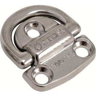 Foldbar padeye Seldén Pad Eye, 42 x 42 mm, 3 huller