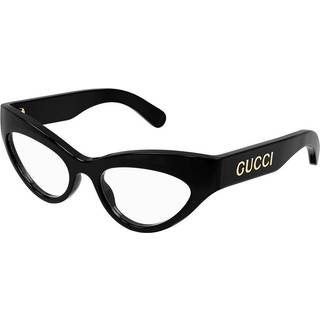 Gucci GG1295O 001 53 Briller Kvinder Black - Black - 53mm