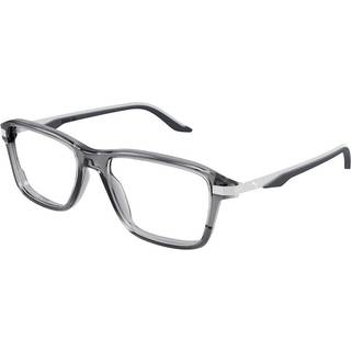 Puma PU0409O 006 55 Briller Mænd Krystalklar - Transparent Grey - 55mm