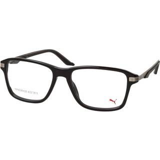 Puma PU0409O 005 55 Briller Mænd Black - Black - 55mm