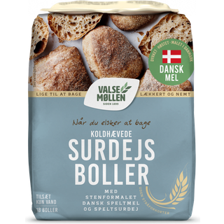 Koldhævede Surdejsboller, 900g