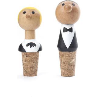 Kikkerland - Wine Stopper + Waiter (BA60) (Set of 2)