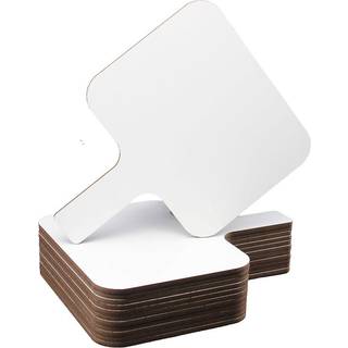 Flipside FLP10039 ?konomi t?r slet Svar Padle 8 """" Bredde 9-3/4 """" L?ngde (pakke med 12) Hvid