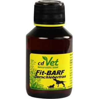 Cdvet fit-barf dorschlebertran cod liver oil 100% natur 100ml
