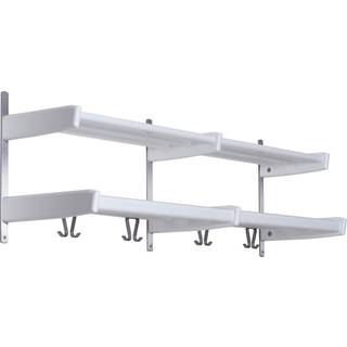 Oscarssons Möbel, Meja Hattehylde 115 cm 2 hylder Hvidlakeret birk