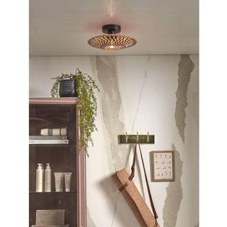 GOOD & MOJO Kalimantan loftlampe Ø 30cm sort/natur