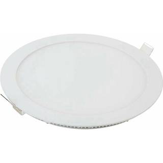 V-Tac 12W LED indbygningspanel - Hul: Ø15,5 cm, Mål: Ø17 cm, 230V - Dæmpbar : Ikke dæmpbar, Kulør : Neutral