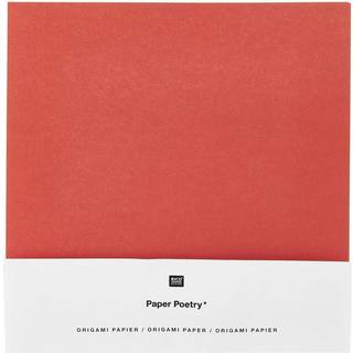 Paper Poetry Bascetta Origamipapier Rot-Gold