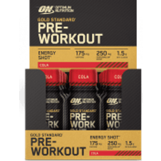 Optimum Gold Standard PWO Shot, 12 stk, Cola